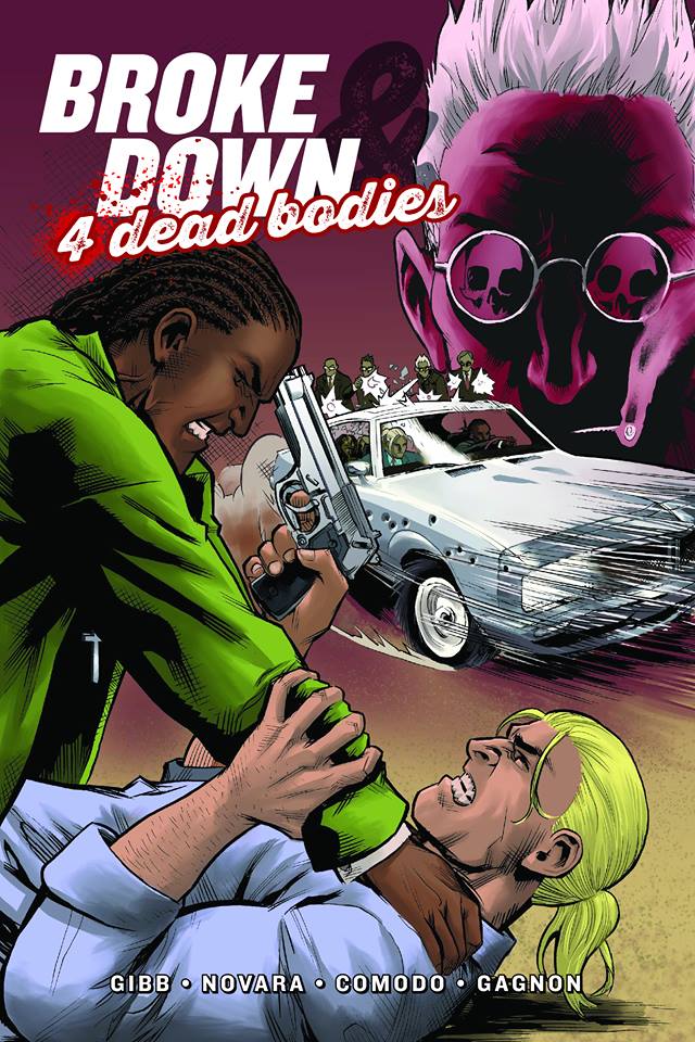 BROKE DOWN AND 4 DEAD BODIES #1 (Print Version - Cover C) -KARL MOLINE COVER