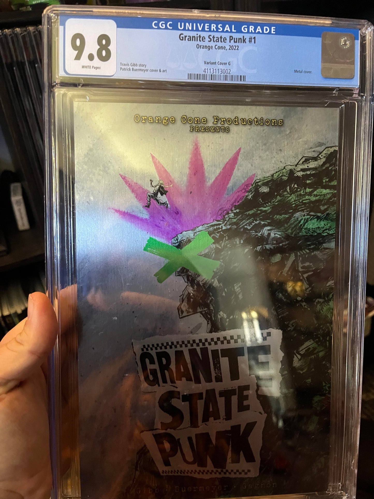 Granite State Punk (METAL - CGC) NOT SIGNED 9.8