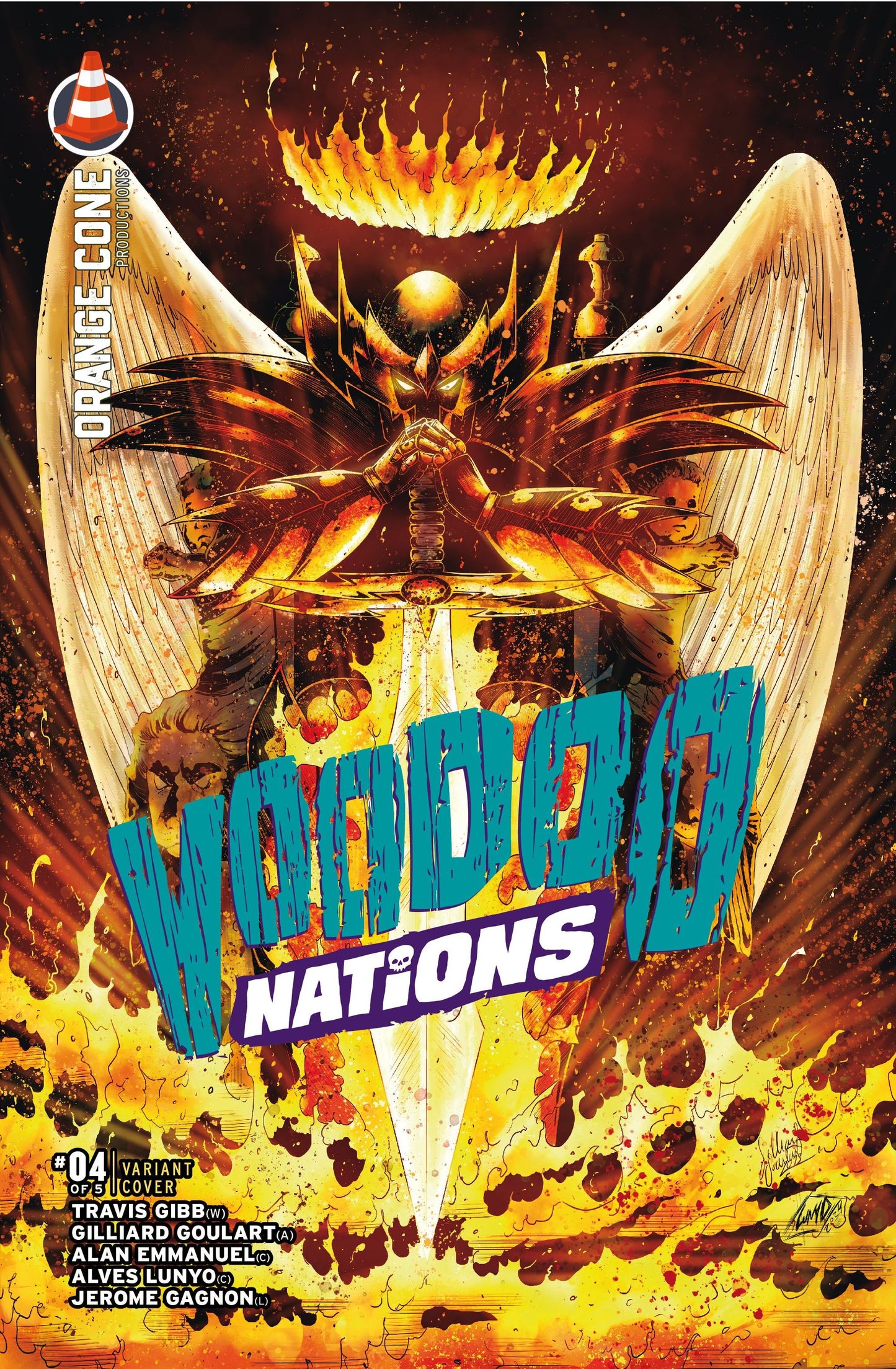 Voodoo Nations 4 (Cover B) - Night Variant