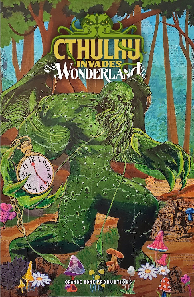 Cthulhu Invades Wonderland -HARD COVER