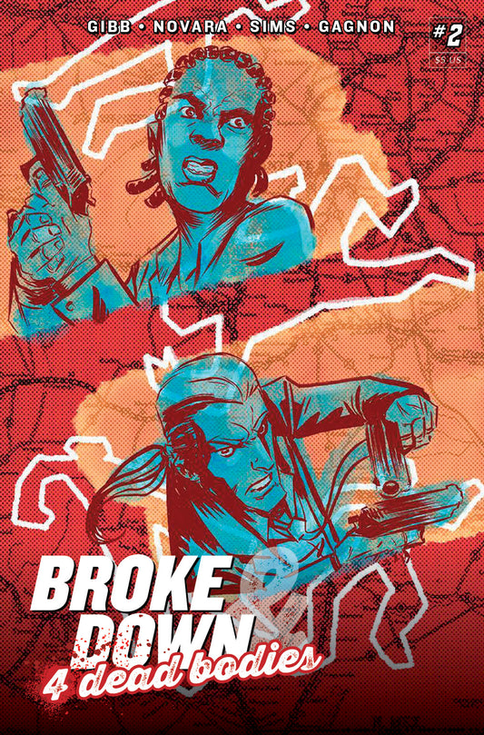 Broke Down And Four Dead Bodies #2 (Cover B - Rich Woodall)