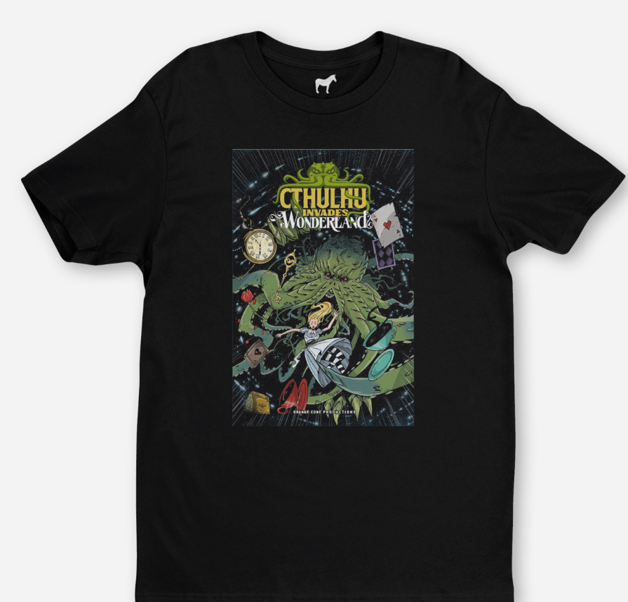 Cthulhu Invades Wonderland T-Shirt