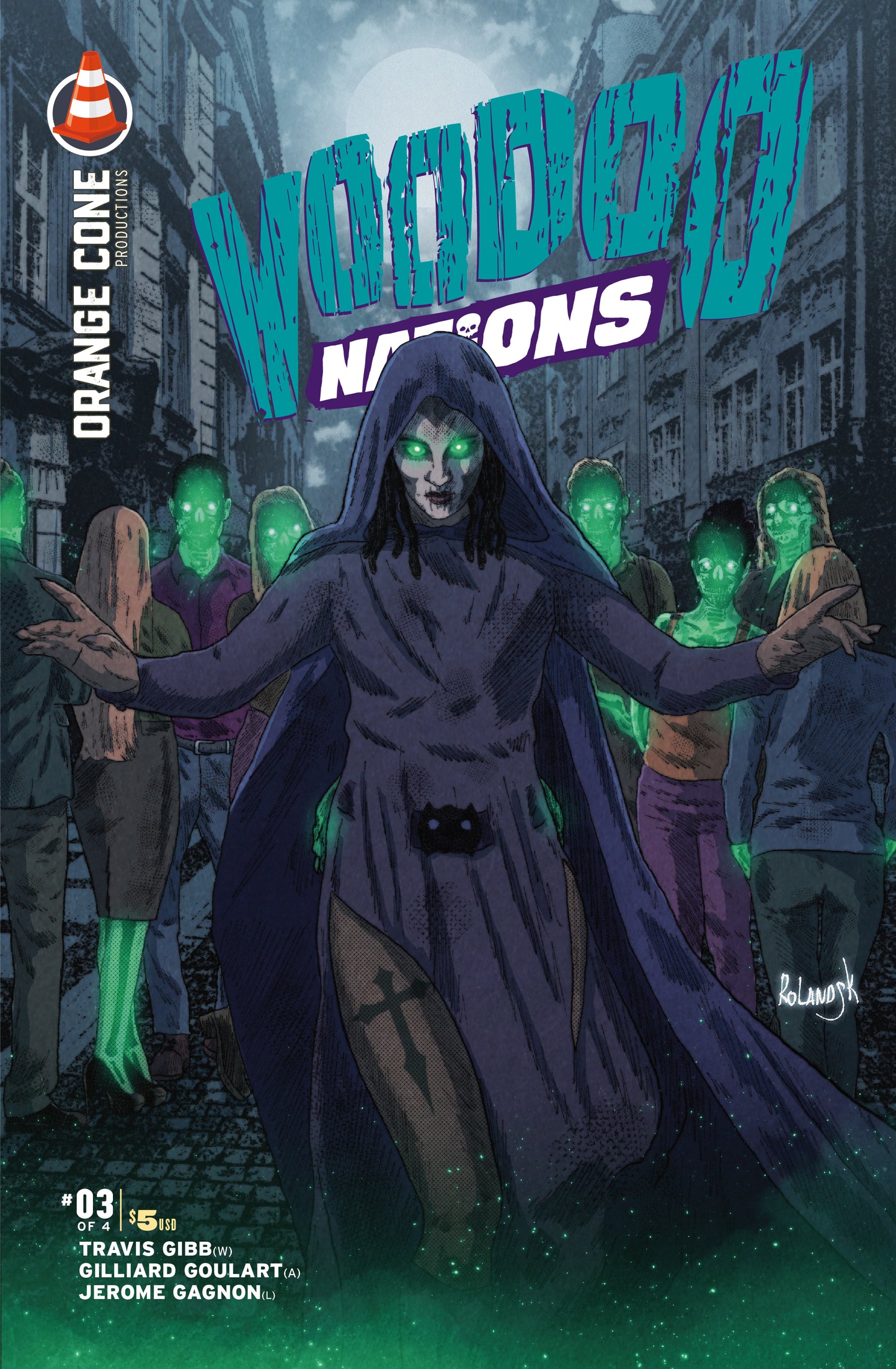 Voodoo Nations 3 (Cover B) NIGHT VARIANT